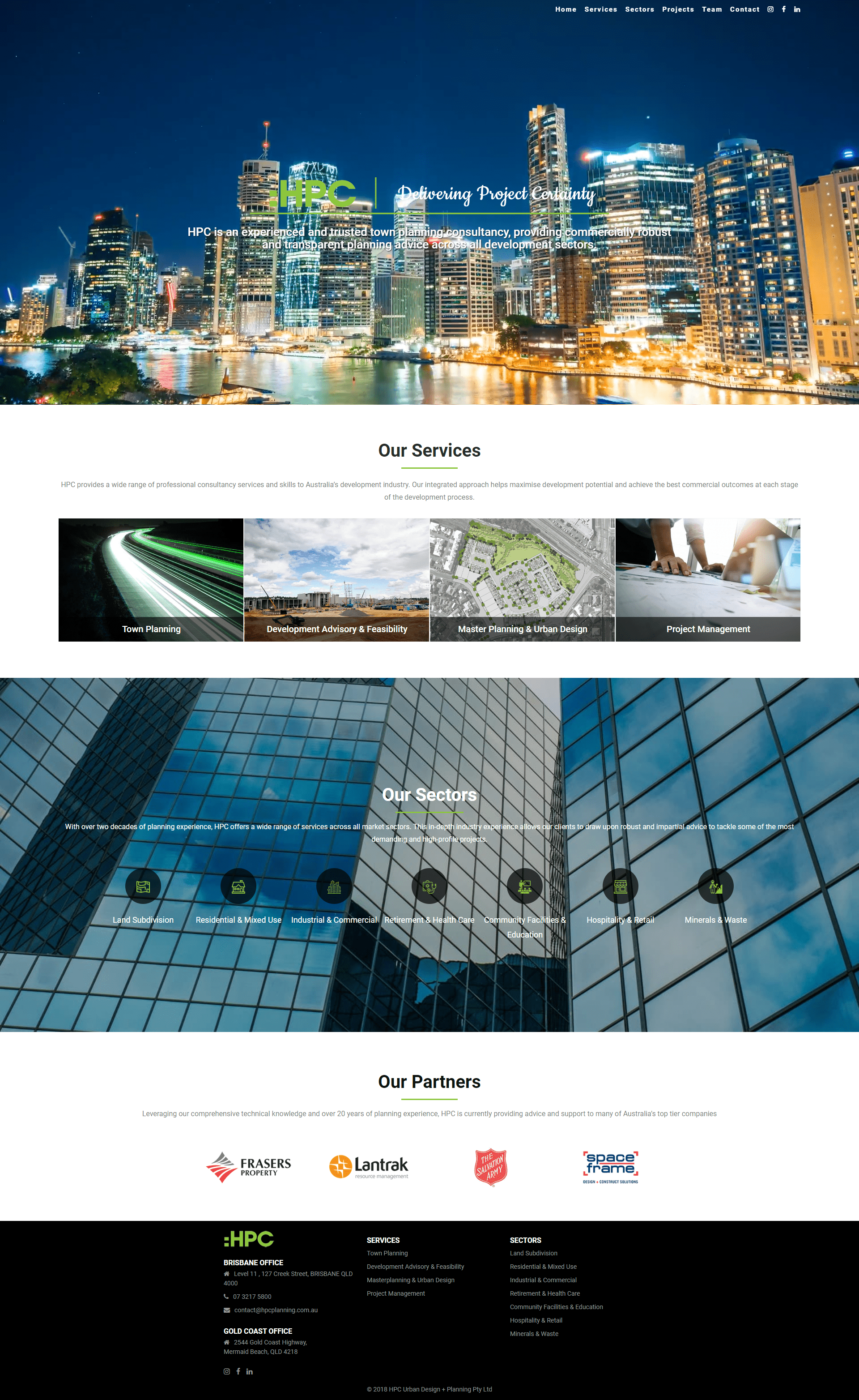 HPC Urban Web design template